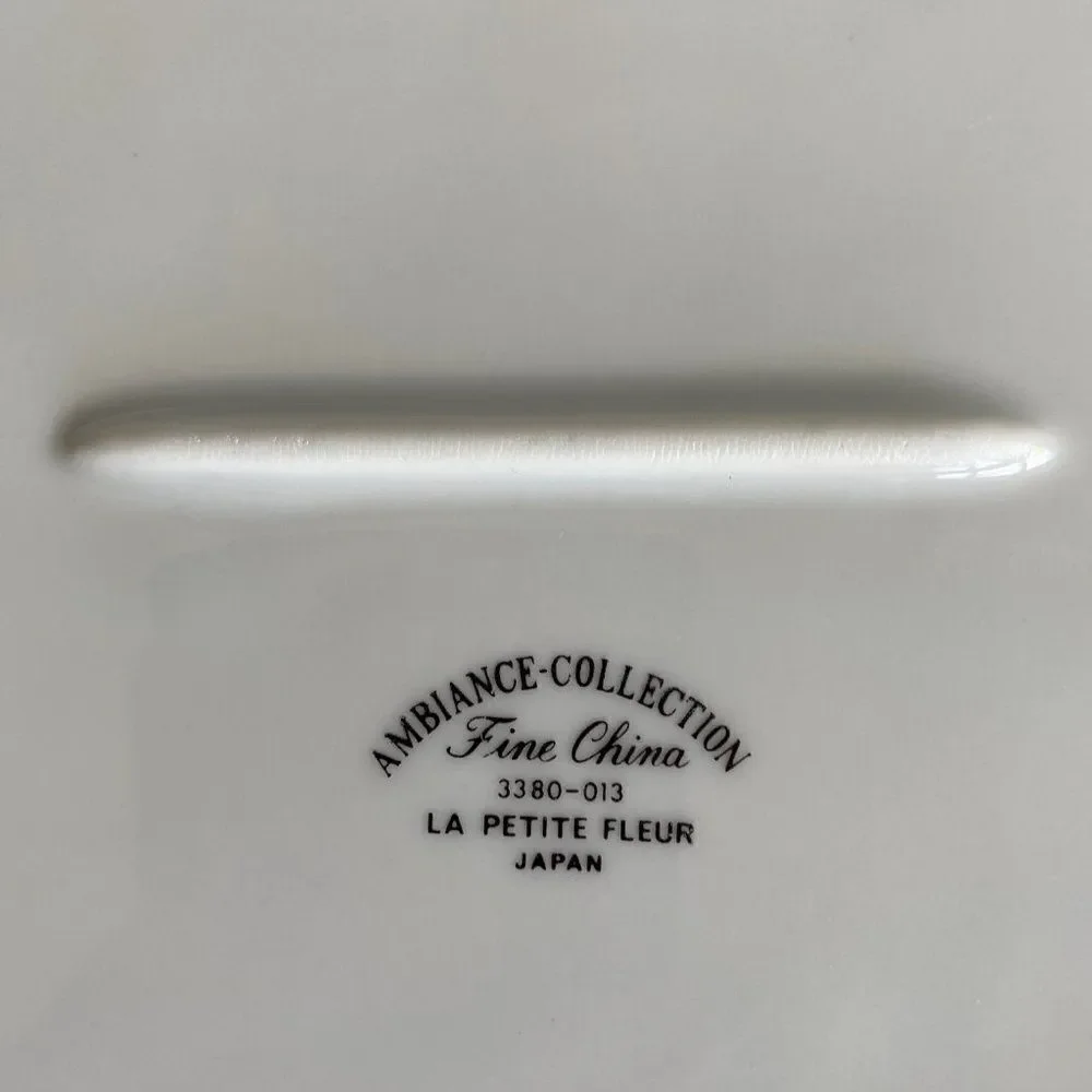 Ambiance Platter La Petit Fleur Fine China Oval